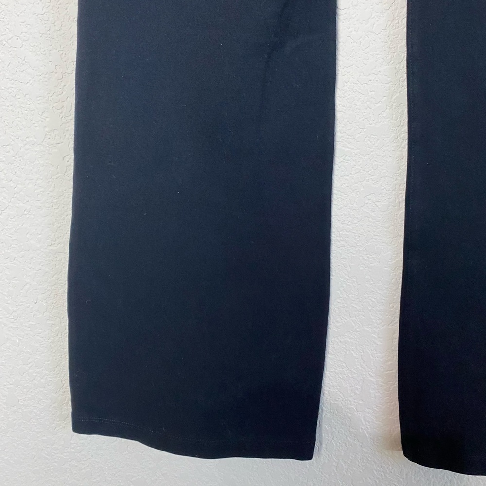 Betabrand Black Boot-Cut Classic Dress Pant Yoga Pants Size Small Petite - Picture 8 of 12